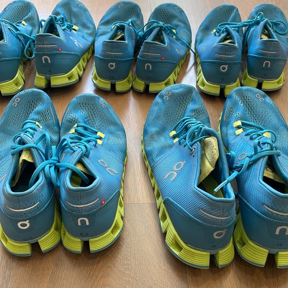 On Cloud X (storm/willow) Women's Shoes - Picture 3 of 4